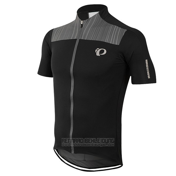 2017 Fahrradbekleidung Pearl Izumi Shwarz und Grau Trikot Kurzarm und Tragerhose